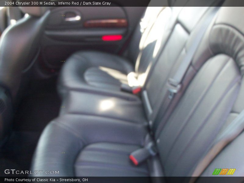 Inferno Red / Dark Slate Gray 2004 Chrysler 300 M Sedan