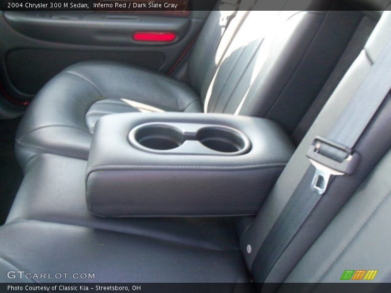 Inferno Red / Dark Slate Gray 2004 Chrysler 300 M Sedan