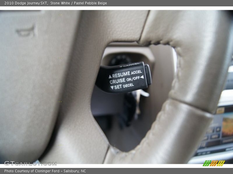 Stone White / Pastel Pebble Beige 2010 Dodge Journey SXT