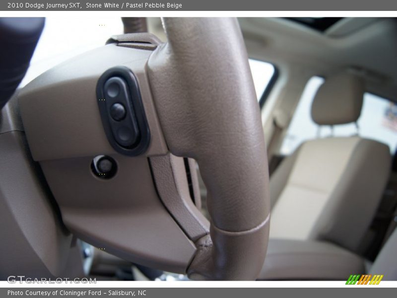 Stone White / Pastel Pebble Beige 2010 Dodge Journey SXT