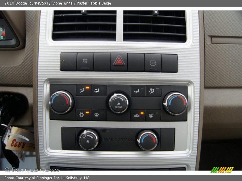 Stone White / Pastel Pebble Beige 2010 Dodge Journey SXT