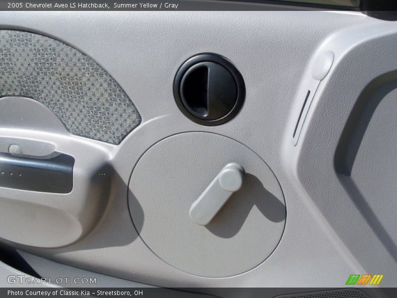Summer Yellow / Gray 2005 Chevrolet Aveo LS Hatchback