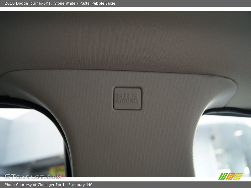 Stone White / Pastel Pebble Beige 2010 Dodge Journey SXT