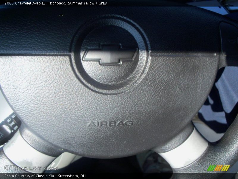 Summer Yellow / Gray 2005 Chevrolet Aveo LS Hatchback