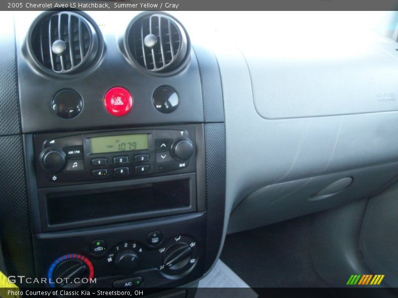 Summer Yellow / Gray 2005 Chevrolet Aveo LS Hatchback