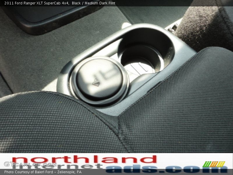 Black / Medium Dark Flint 2011 Ford Ranger XLT SuperCab 4x4