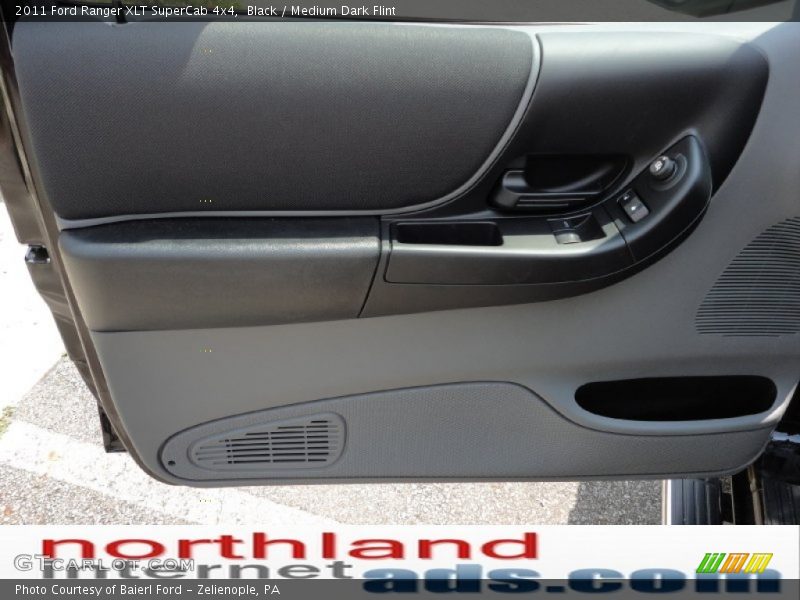 Black / Medium Dark Flint 2011 Ford Ranger XLT SuperCab 4x4
