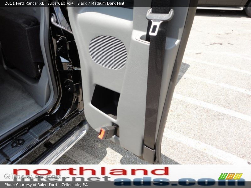 Black / Medium Dark Flint 2011 Ford Ranger XLT SuperCab 4x4