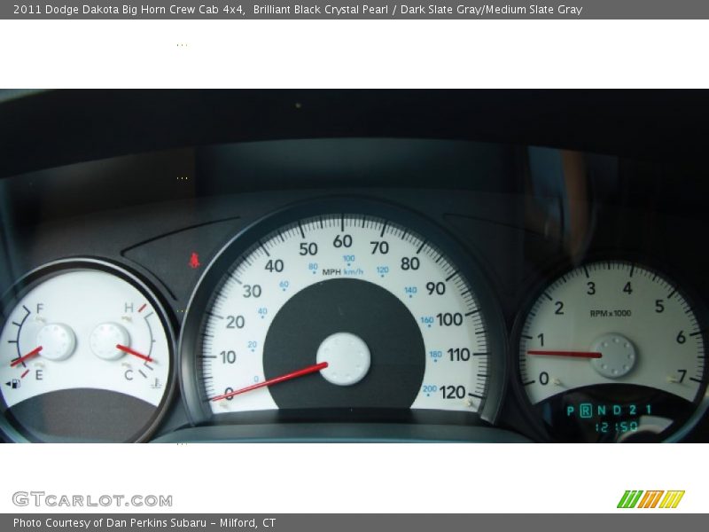  2011 Dakota Big Horn Crew Cab 4x4 Big Horn Crew Cab 4x4 Gauges