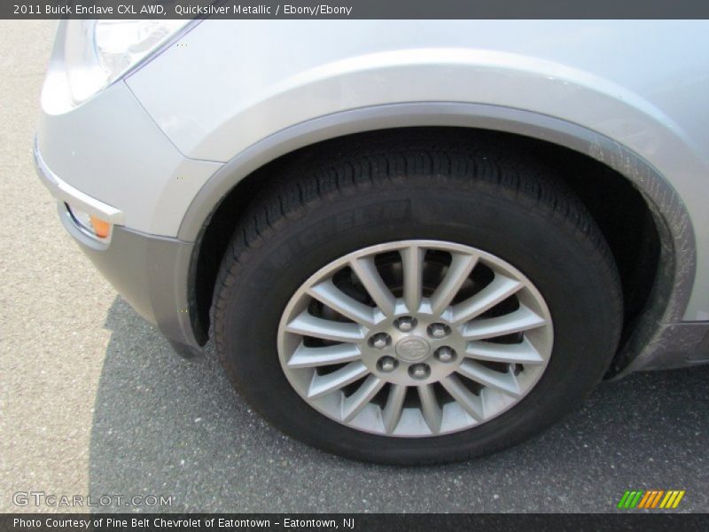 Quicksilver Metallic / Ebony/Ebony 2011 Buick Enclave CXL AWD