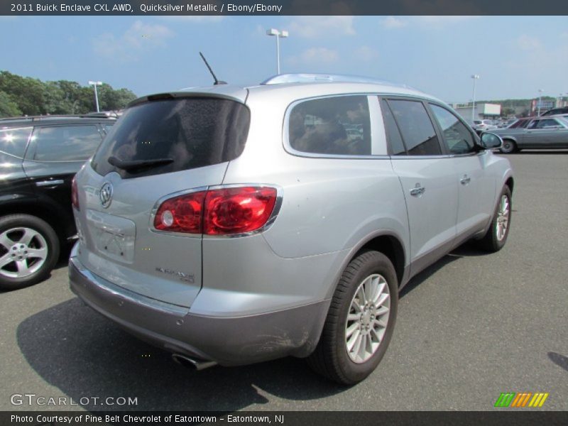 Quicksilver Metallic / Ebony/Ebony 2011 Buick Enclave CXL AWD