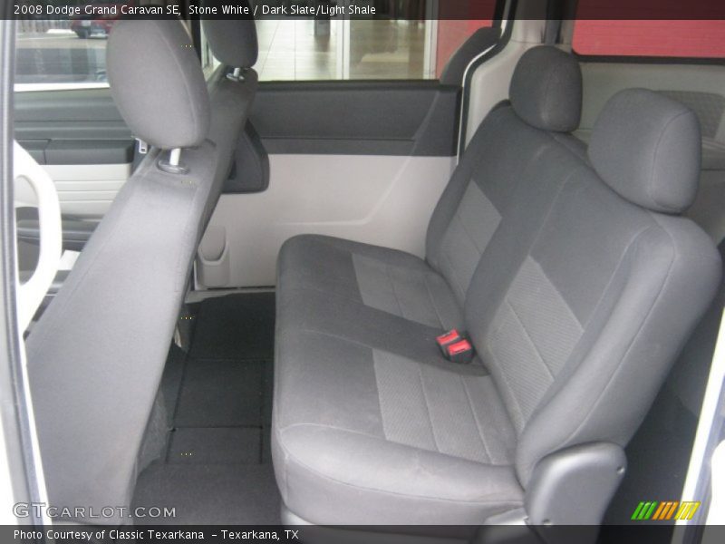 Stone White / Dark Slate/Light Shale 2008 Dodge Grand Caravan SE