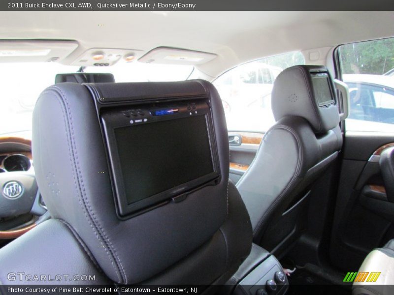 Quicksilver Metallic / Ebony/Ebony 2011 Buick Enclave CXL AWD