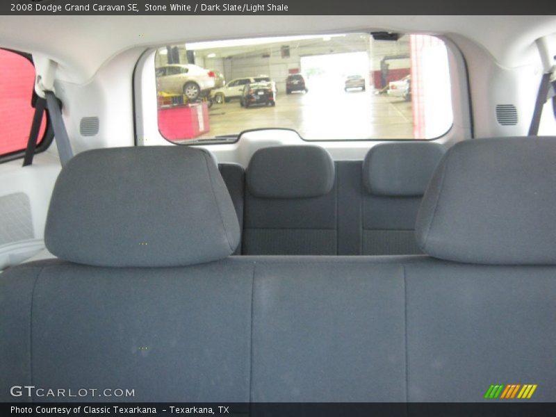 Stone White / Dark Slate/Light Shale 2008 Dodge Grand Caravan SE