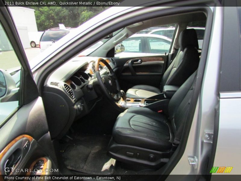 Quicksilver Metallic / Ebony/Ebony 2011 Buick Enclave CXL AWD