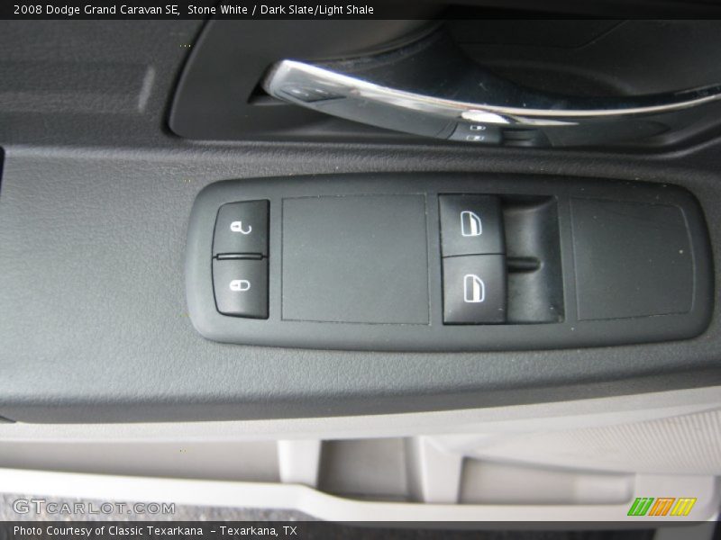 Stone White / Dark Slate/Light Shale 2008 Dodge Grand Caravan SE