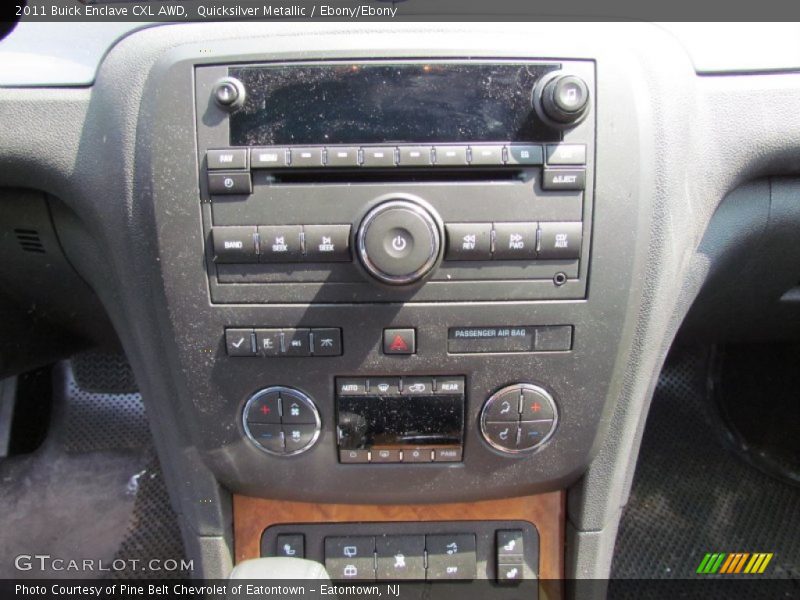 Quicksilver Metallic / Ebony/Ebony 2011 Buick Enclave CXL AWD