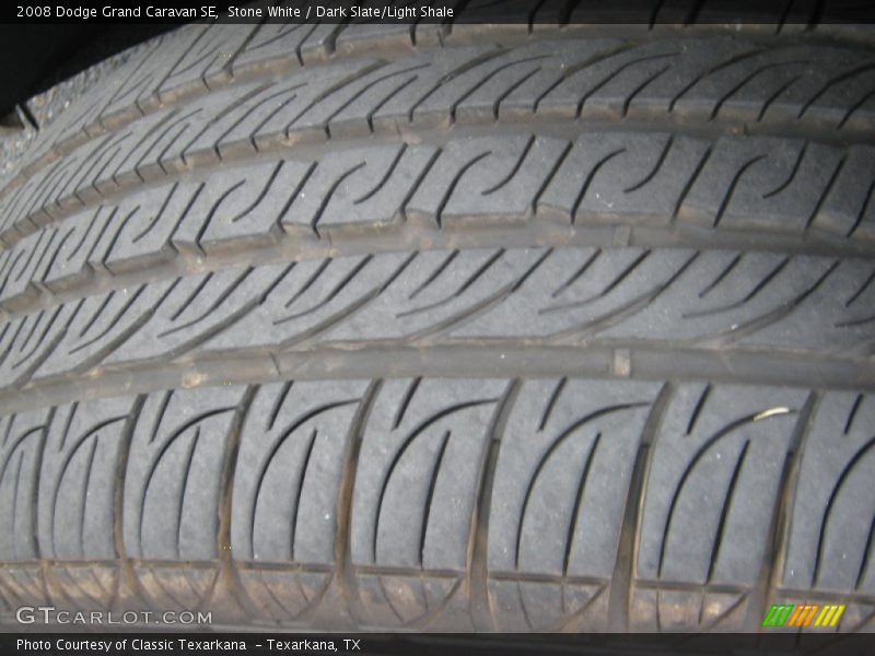 Stone White / Dark Slate/Light Shale 2008 Dodge Grand Caravan SE