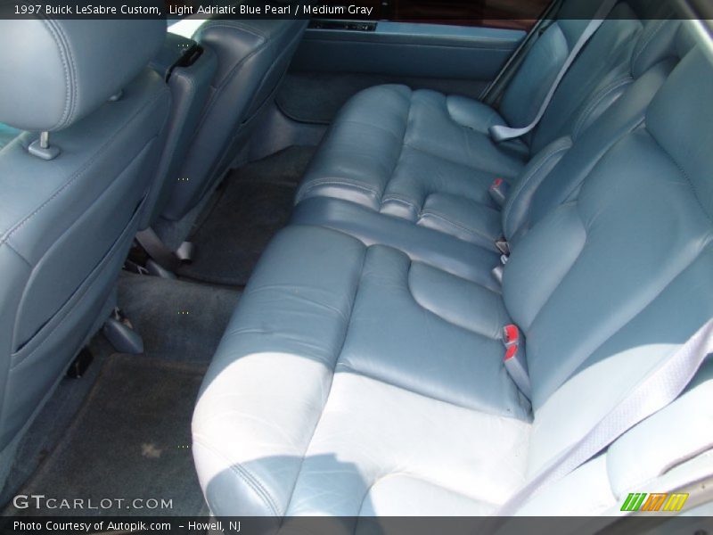 Light Adriatic Blue Pearl / Medium Gray 1997 Buick LeSabre Custom
