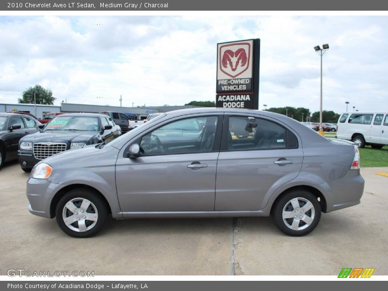 Medium Gray / Charcoal 2010 Chevrolet Aveo LT Sedan