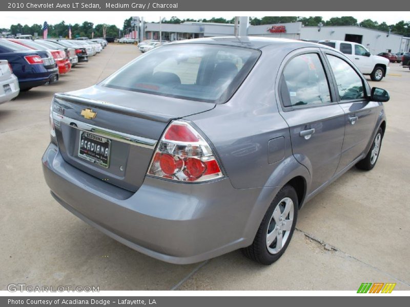 Medium Gray / Charcoal 2010 Chevrolet Aveo LT Sedan