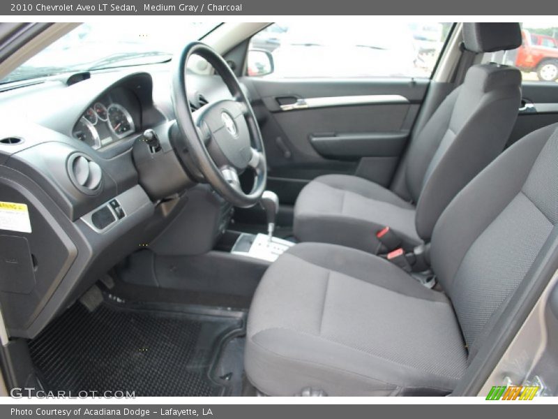 Medium Gray / Charcoal 2010 Chevrolet Aveo LT Sedan