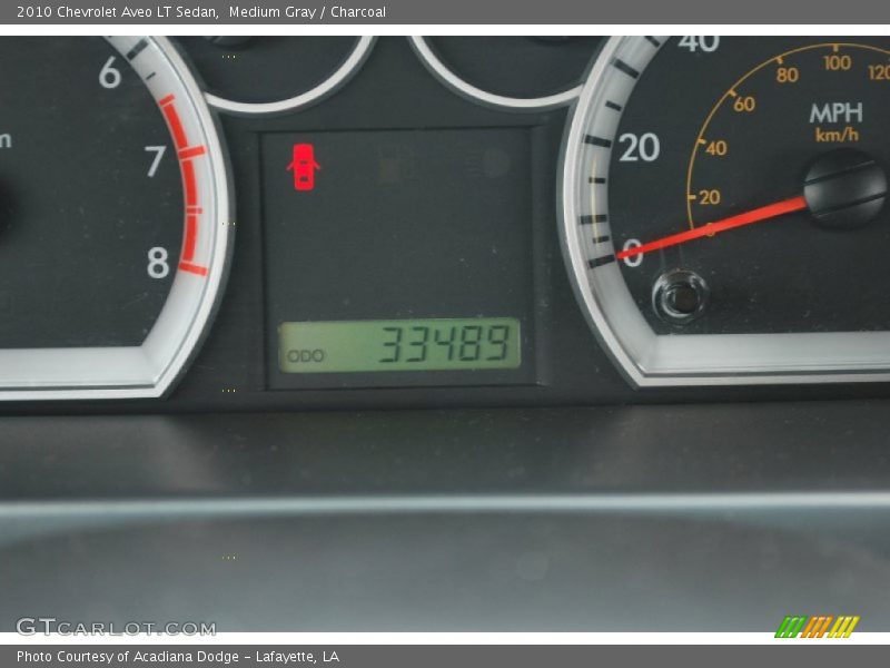 Medium Gray / Charcoal 2010 Chevrolet Aveo LT Sedan