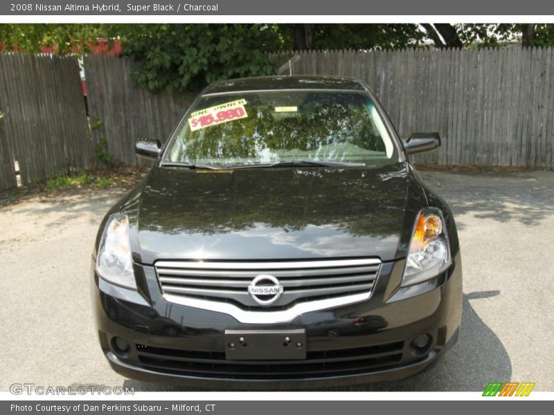 Super Black / Charcoal 2008 Nissan Altima Hybrid