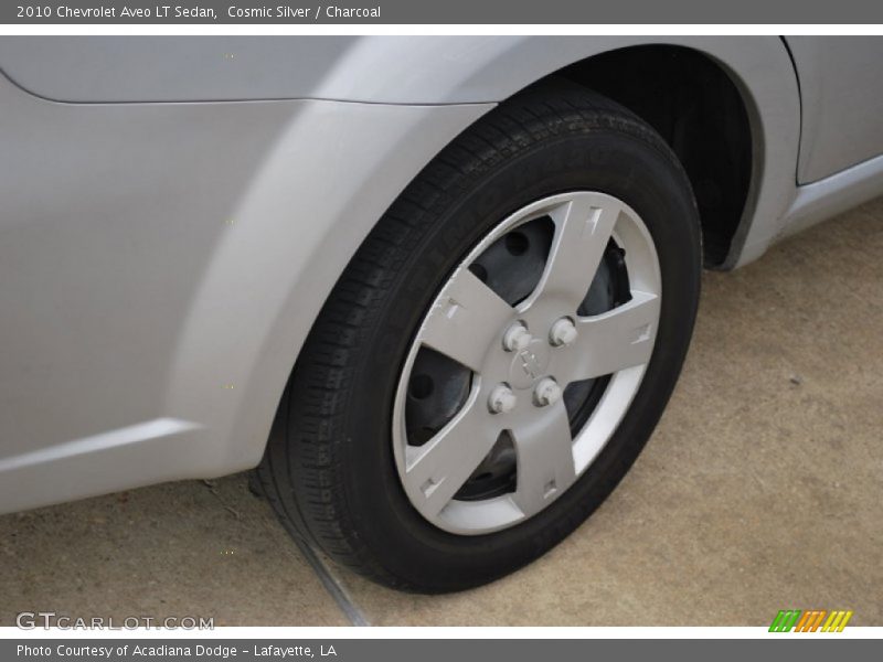 Cosmic Silver / Charcoal 2010 Chevrolet Aveo LT Sedan
