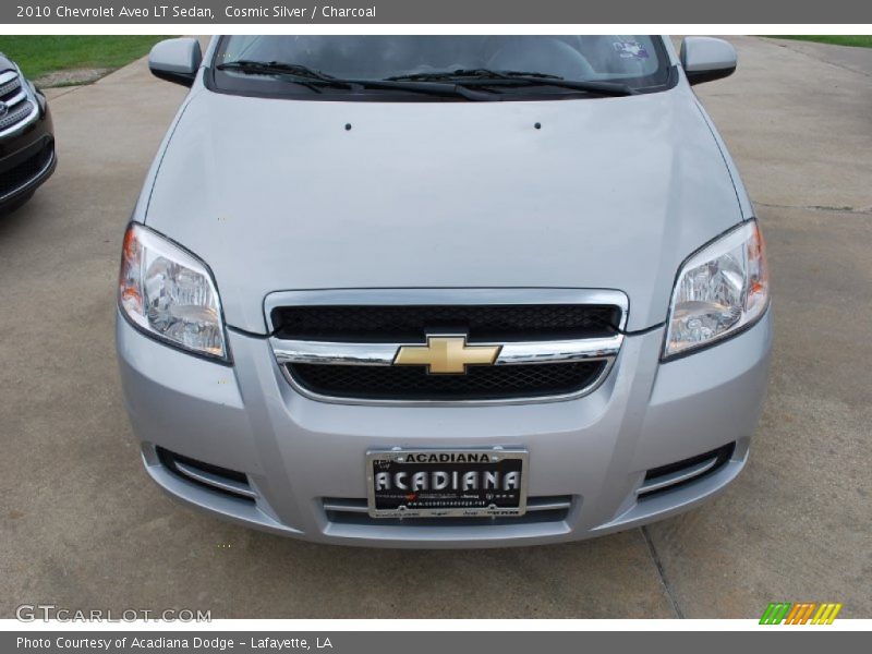 Cosmic Silver / Charcoal 2010 Chevrolet Aveo LT Sedan