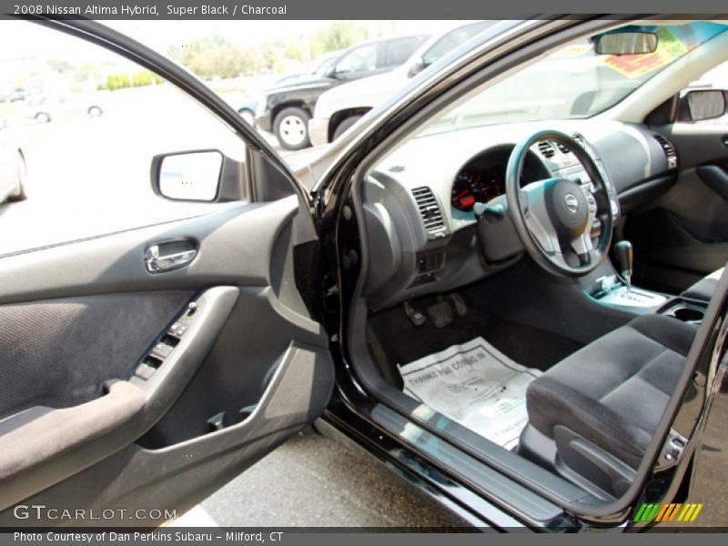Super Black / Charcoal 2008 Nissan Altima Hybrid