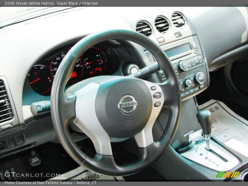 Super Black / Charcoal 2008 Nissan Altima Hybrid