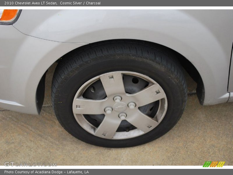 Cosmic Silver / Charcoal 2010 Chevrolet Aveo LT Sedan