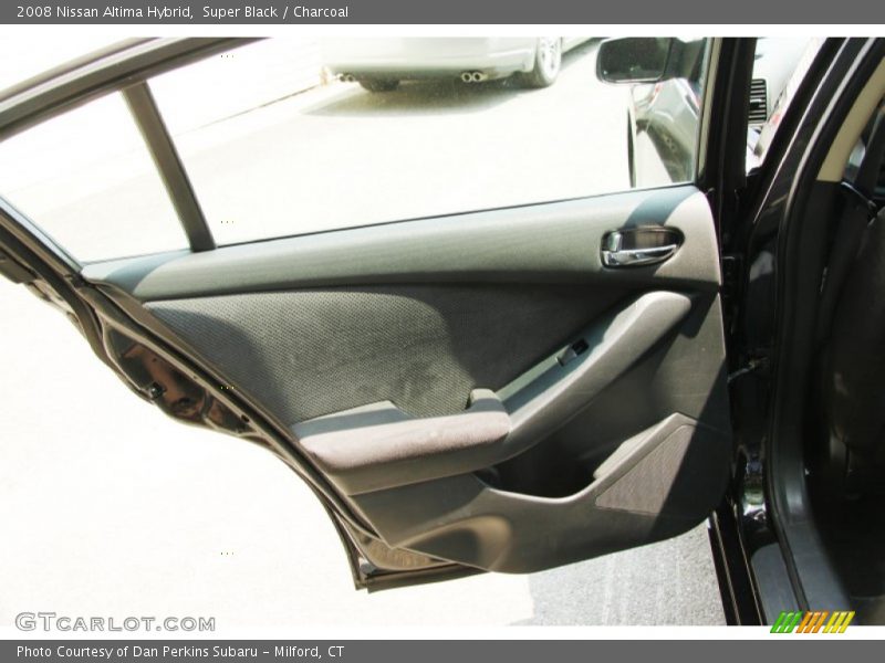 Super Black / Charcoal 2008 Nissan Altima Hybrid