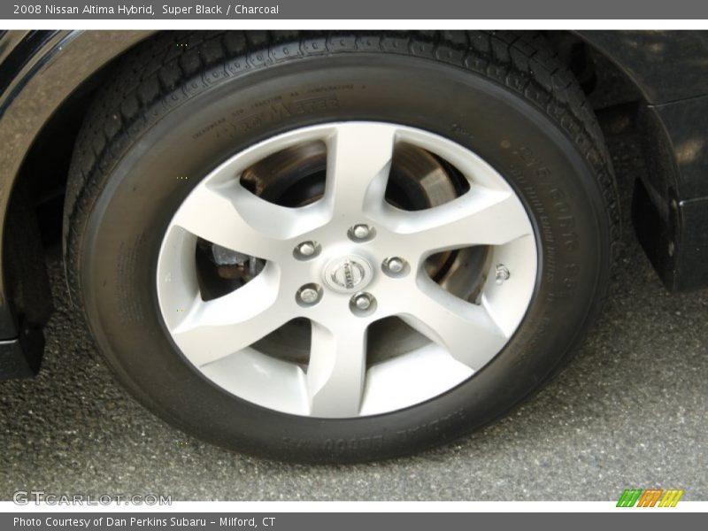 Super Black / Charcoal 2008 Nissan Altima Hybrid