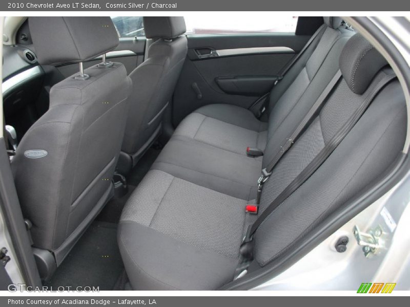 Cosmic Silver / Charcoal 2010 Chevrolet Aveo LT Sedan