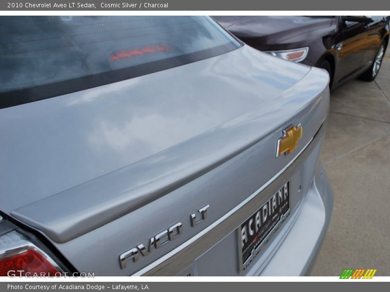 Cosmic Silver / Charcoal 2010 Chevrolet Aveo LT Sedan