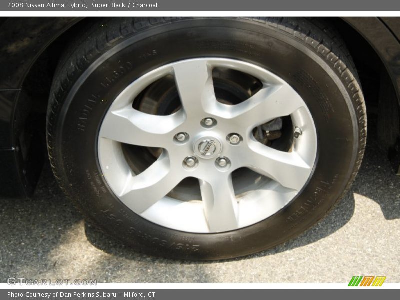 Super Black / Charcoal 2008 Nissan Altima Hybrid