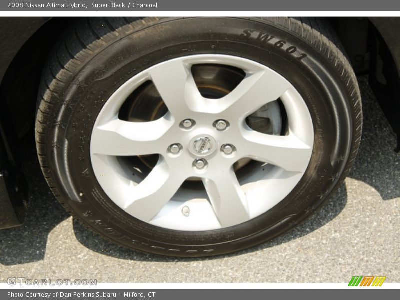 Super Black / Charcoal 2008 Nissan Altima Hybrid
