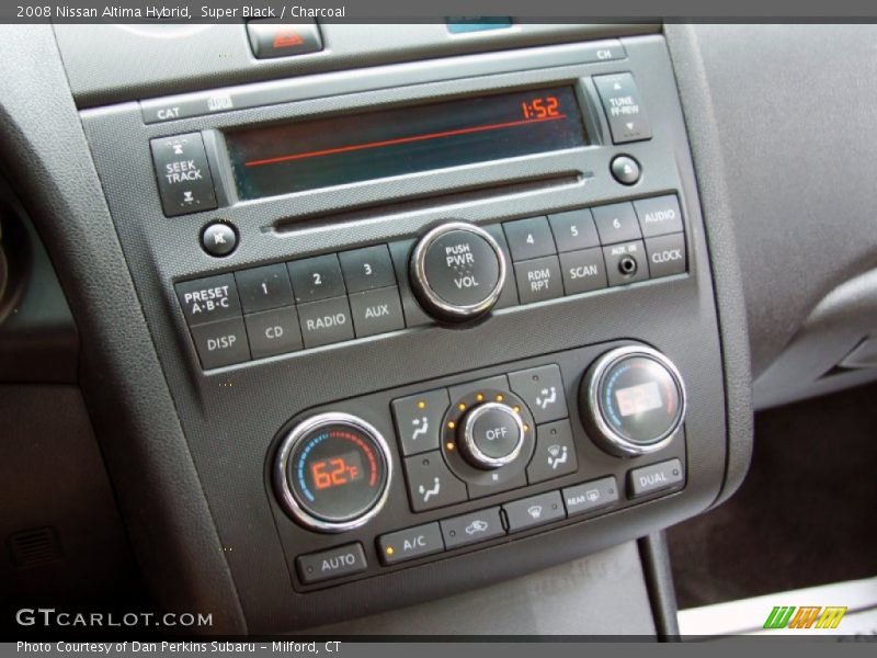 Super Black / Charcoal 2008 Nissan Altima Hybrid