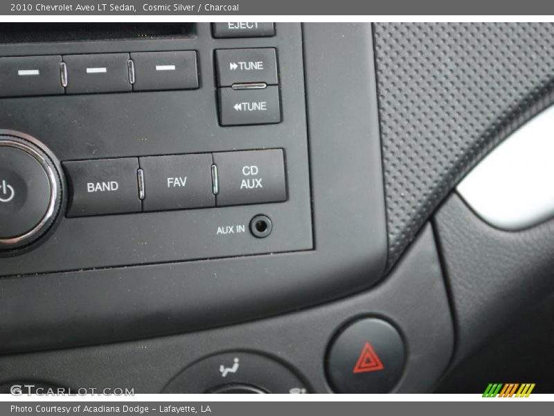 Cosmic Silver / Charcoal 2010 Chevrolet Aveo LT Sedan