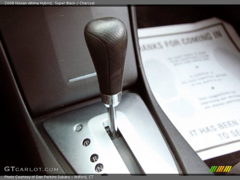 Super Black / Charcoal 2008 Nissan Altima Hybrid
