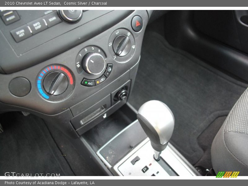 Cosmic Silver / Charcoal 2010 Chevrolet Aveo LT Sedan