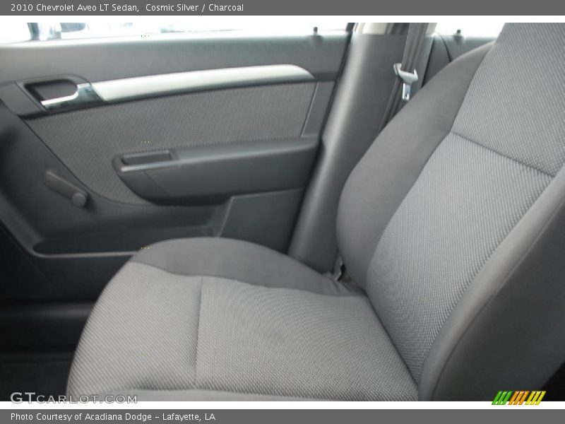 Cosmic Silver / Charcoal 2010 Chevrolet Aveo LT Sedan