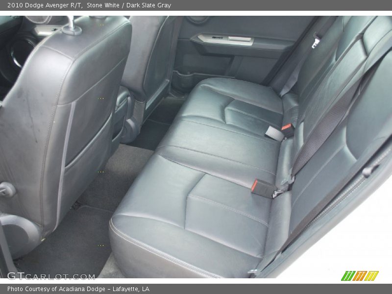 Stone White / Dark Slate Gray 2010 Dodge Avenger R/T