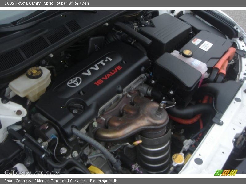 Super White / Ash 2009 Toyota Camry Hybrid