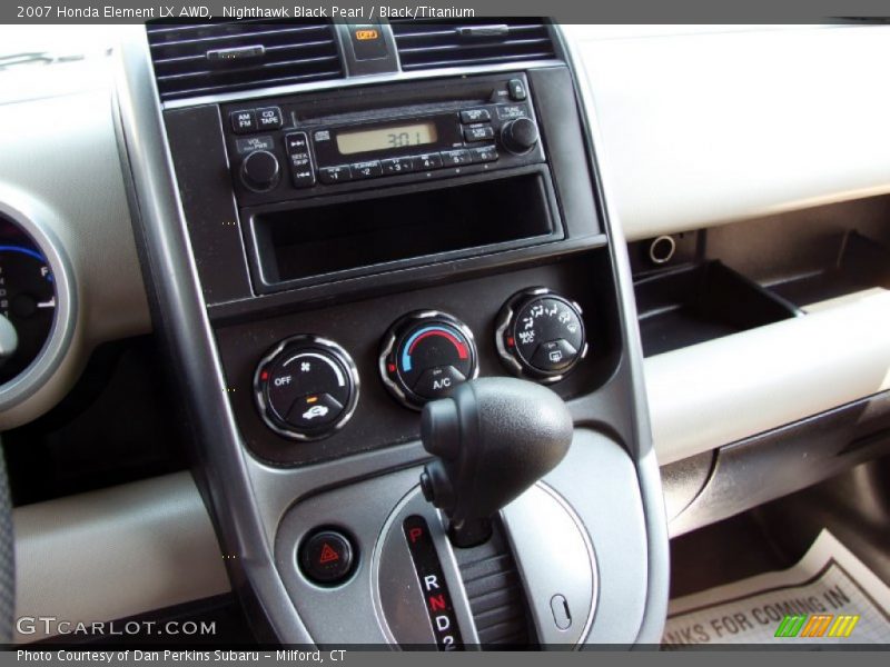 Controls of 2007 Element LX AWD