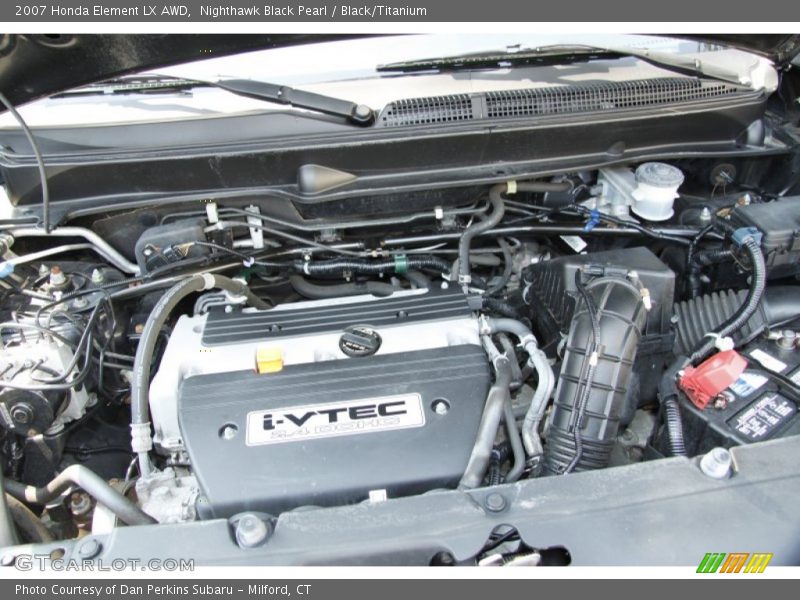  2007 Element LX AWD Engine - 2.4L DOHC 16V i-VTEC 4 Cylinder