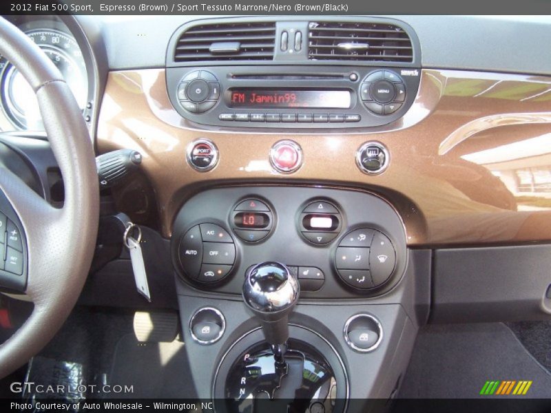 Controls of 2012 500 Sport