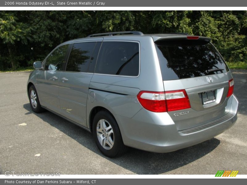 Slate Green Metallic / Gray 2006 Honda Odyssey EX-L